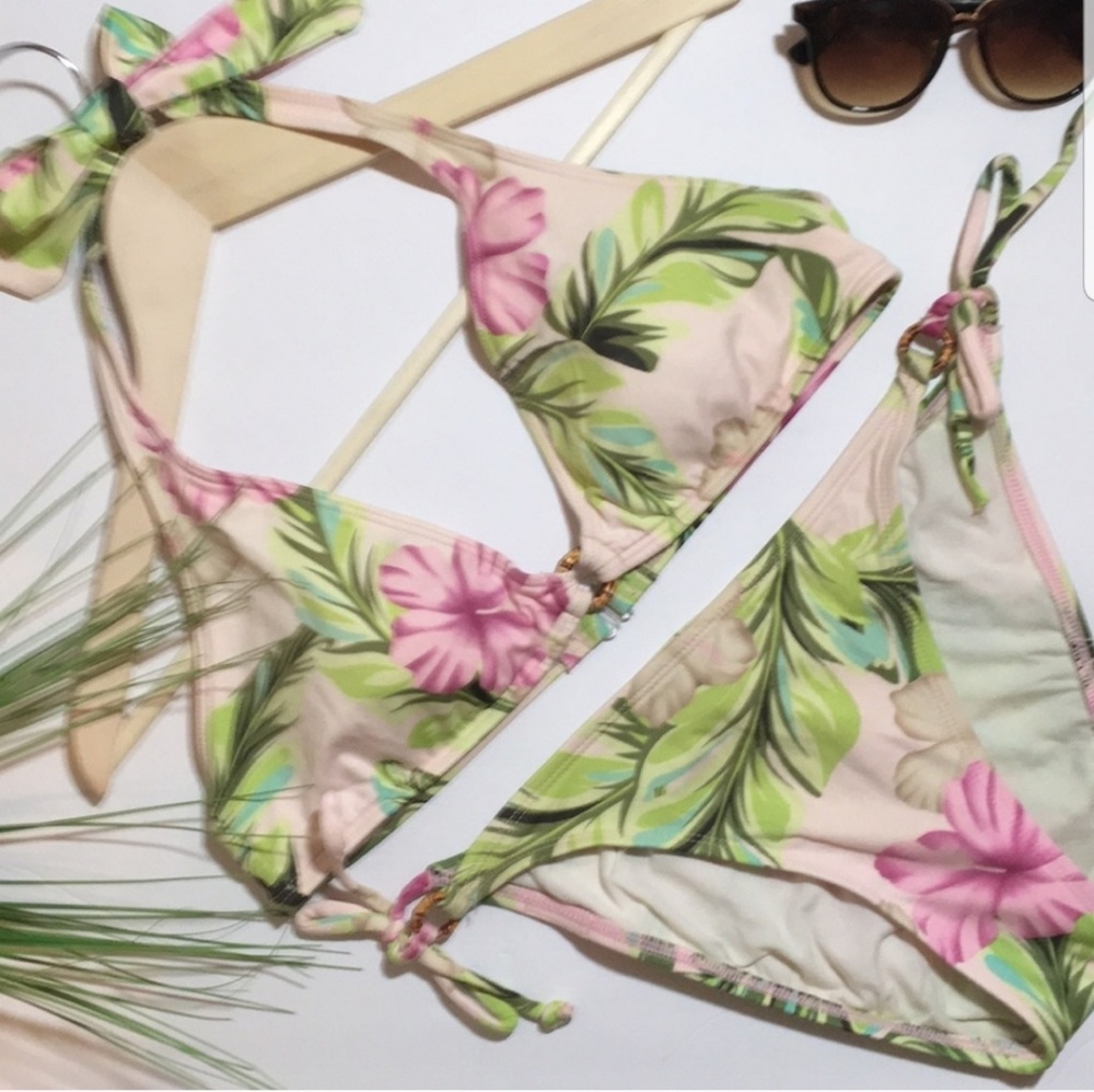 Re-Posh Esprit Tropical Print Bikini